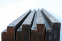 幅720ミリ 平格子で時代の趣きある変わりデザイン格子戸 F8582 在庫4枚