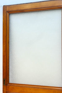 幅878ミリ 大判ガラスで明るく重厚な佇まいのガラス戸 F8587 在庫2枚