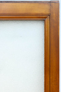 幅878ミリ 大判ガラスで明るく重厚な佇まいのガラス戸 F8587 在庫2枚