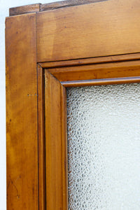 幅878ミリ 大判ガラスで明るく重厚な佇まいのガラス戸 F8587 在庫2枚