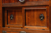 収納力抜群!! 時間を経た重厚感が素晴らしい収納箪笥 BB3141