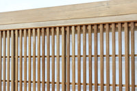 幅927ミリ 帯びガラスが風情ある上質な木地色をした大阪格子戸 F8516 在庫4枚