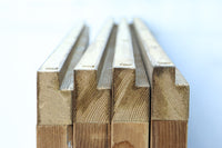 幅927ミリ 帯びガラスが風情ある上質な木地色をした大阪格子戸 F8516 在庫4枚