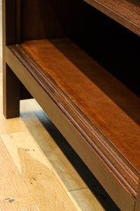 稀少サイズ!!ディスプレイが映えるレトロモダンな高脚ガラスケース BB3151