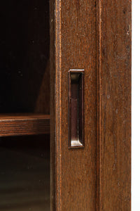 稀少サイズ!!ディスプレイが映えるレトロモダンな高脚ガラスケース BB3151