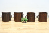 古色の風合いが時代感のある一斗マス DC8396efgh 在庫(e:1 f:1 g:1 h:1)個