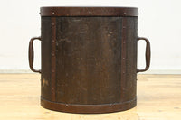 古色の風合いが時代感のある一斗マス DC8396efgh 在庫(e:1 f:1 g:1 h:1)個