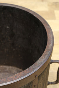 古色の風合いが時代感のある一斗マス DC8396efgh 在庫(e:1 f:1 g:1 h:1)個