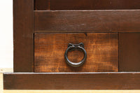 稀少サイズ!! カウンターに!! 小振りサイズの格調漂う近江水屋箪笥 BB3102