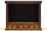 稀少サイズ!! カウンターに!! 小振りサイズの格調漂う近江水屋箪笥 BB3102