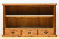 横桟使いの味わい溢れる木地色の収納箪笥 BB3318