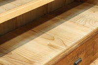 横桟使いの味わい溢れる木地色の収納箪笥 BB3318