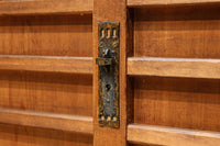 横桟使いの味わい溢れる木地色の収納箪笥 BB3318