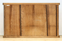 横桟使いの味わい溢れる木地色の収納箪笥 BB3318