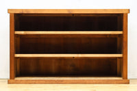 稀少幅1380ミリ自然美ある杢目の落ち着いた横桟造りの収納箪笥 BB3319