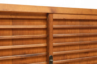 稀少幅1380ミリ自然美ある杢目の落ち着いた横桟造りの収納箪笥 BB3319