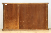 稀少幅1380ミリ自然美ある杢目の落ち着いた横桟造りの収納箪笥 BB3319