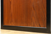 幅903ミリ 見事な漆の艶を纏う美しい杢目を魅せる板戸 F8531 在庫4枚