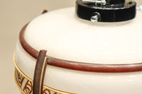 朱セルの帯装飾で昭和レトロな面持ちの電笠 DC8445