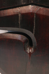 味わい深い古色の色彩が映える大きな空鉤 DB3064