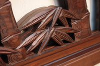 A beautiful and splendid bamboo and sparrow sculpture carpet