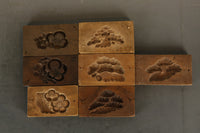 梅の花や松の巨木が風情溢れる菓子型 DB5126a-g 在庫 (f:1 g:1)個