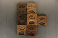 梅の花や松の巨木が風情溢れる菓子型 DB5126a-g 在庫 (f:1 g:1)個