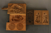 野菜や人物など雅な趣きある角型の菓子型 DB5120a-f 在庫 (a:1 b:1 c:1 d:1 e:0 f:0)個