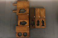 野菜や人物など雅な趣きある角型の菓子型 DB5120a-f 在庫 (a:1 b:1 c:1 d:1 e:0 f:0)個