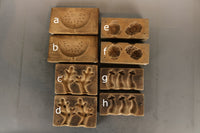 遊び心を感じさせるデザインの菓子型 DB5124a-h 在庫(a:0 b:1 c:1 d:1 e:1 f:1 g:1 h:1)個