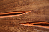 幅2192ミリ!! 素朴なレリーフ模様で味わい溢れる長尺透かし板 E8070 在庫1枚