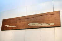 幅2192ミリ!! 素朴なレリーフ模様で味わい溢れる長尺透かし板 E8070 在庫1枚