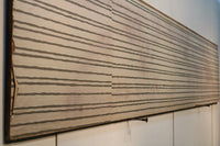 幅2192ミリ!! 素朴なレリーフ模様で味わい溢れる長尺透かし板 E8070 在庫1枚