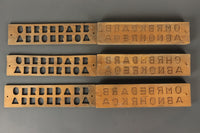 アルファベットが作れる蓋付きの菓子型 DB7201a-f 在庫(a:0 b:1 c:1 d:1 e:1 f:0)個