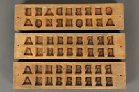 アルファベットが作れる蓋付きの菓子型 DB7201a-f 在庫(a:0 b:1 c:1 d:1 e:1 f:0)個