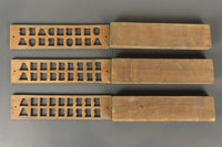 アルファベットが作れる蓋付きの菓子型 DB7201a-f 在庫(a:0 b:1 c:1 d:1 e:1 f:0)個