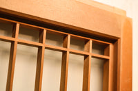 すっきりとした落ち着きのあるスリガラス入り書院 E7261 在庫2枚