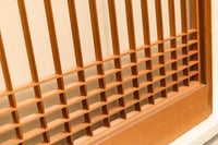 すっきりとした落ち着きのあるスリガラス入り書院 E7261 在庫2枚