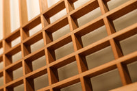 すっきりとした落ち着きのあるスリガラス入り書院 E7261 在庫2枚