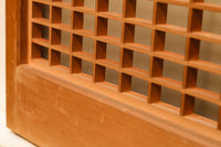 すっきりとした落ち着きのあるスリガラス入り書院 E7261 在庫2枚