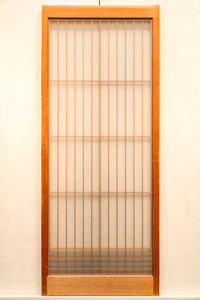 すっきりとした落ち着きのあるスリガラス入り書院 E7261 在庫2枚