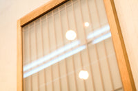 すっきりとした落ち着きのあるスリガラス入り書院 E7261 在庫2枚