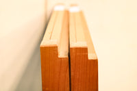 すっきりとした落ち着きのあるスリガラス入り書院 E7261 在庫2枚