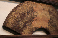 極上!! 四季折々の花木が描かれた扇形の板を並べた風流な欄間 E6085ab 在庫(a:1 b:0)枚