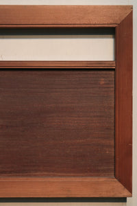 極上!! 四季折々の花木が描かれた扇形の板を並べた風流な欄間 E6085ab 在庫(a:1 b:0)枚