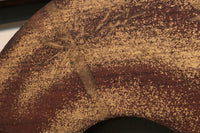 極上!! 四季折々の花木が描かれた扇形の板を並べた風流な欄間 E6085ab 在庫(a:1 b:0)枚