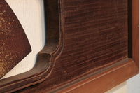 極上!! 四季折々の花木が描かれた扇形の板を並べた風流な欄間 E6085ab 在庫(a:1 b:0)枚