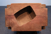 練り物の図案が個性的で味がある蓋付きの菓子型 DB7062abcdef 在庫(a:1 b:1 c:1 d:1 e:1 f:1)個