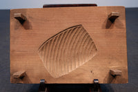 練り物の図案が個性的で味がある蓋付きの菓子型 DB7062abcdef 在庫(a:1 b:1 c:1 d:1 e:1 f:1)個