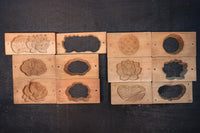 蓮を描いた品の良い蓋付きの菓子型 DB7224a-f 在庫(a:1 b:1 c:1 d:1 e:1 f:1)個